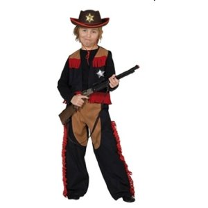 Rubies 1 2391 - Kinderkostüm Cowboy (Weste und Hose)