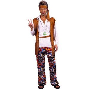 Hippie-Kostüm für Herren